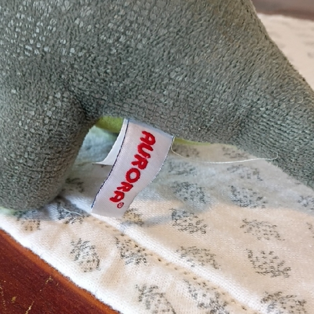 Blue and Green Stuffed Dinosaur Toy - Picture 9 of 11